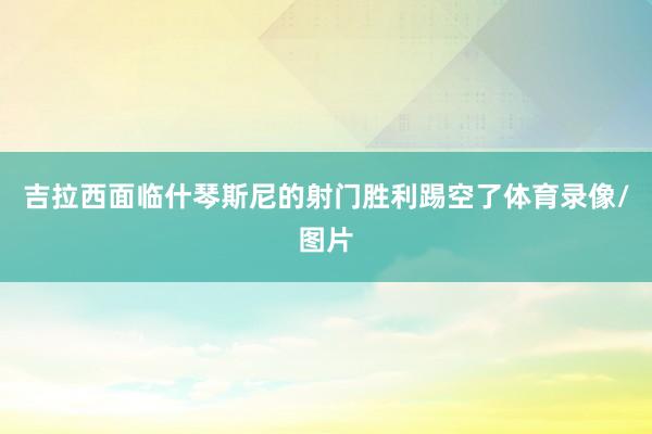 吉拉西面临什琴斯尼的射门胜利踢空了体育录像/图片