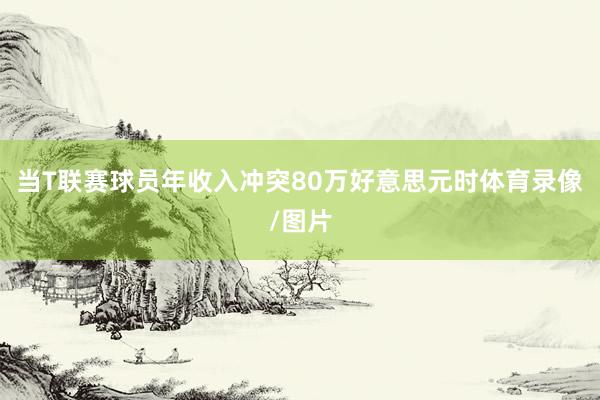 当T联赛球员年收入冲突80万好意思元时体育录像/图片