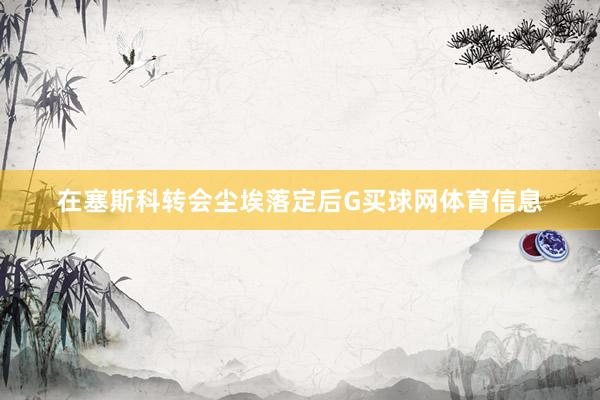 在塞斯科转会尘埃落定后G买球网体育信息