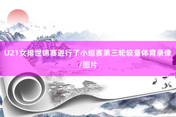 U21女排世锦赛进行了小组赛第三轮较量体育录像/图片