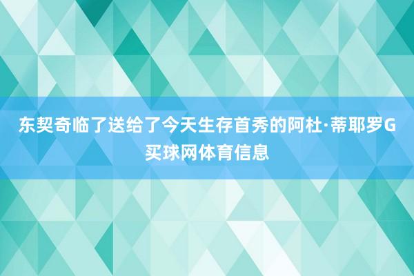 东契奇临了送给了今天生存首秀的阿杜·蒂耶罗G买球网体育信息