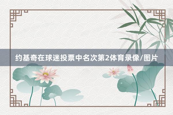 约基奇在球迷投票中名次第2体育录像/图片