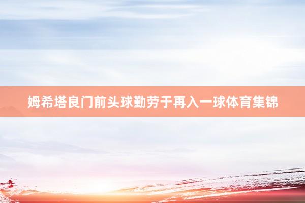 姆希塔良门前头球勤劳于再入一球体育集锦