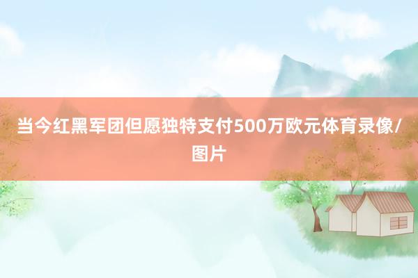 当今红黑军团但愿独特支付500万欧元体育录像/图片
