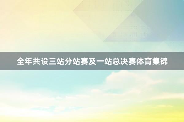 全年共设三站分站赛及一站总决赛体育集锦