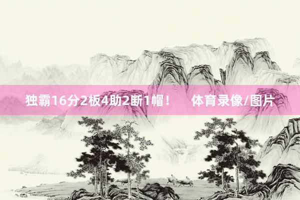 独霸16分2板4助2断1帽！    体育录像/图片
