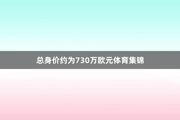 总身价约为730万欧元体育集锦