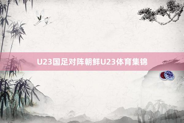 U23国足对阵朝鲜U23体育集锦